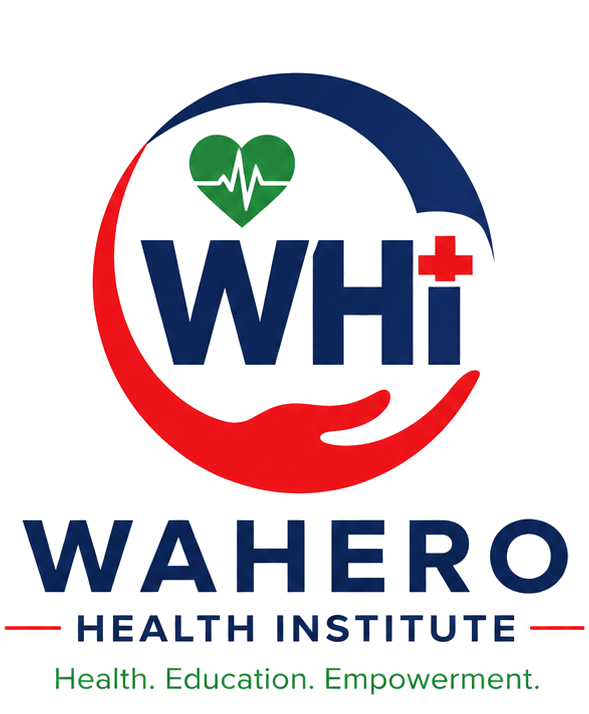 Wahero Health Institute. Health. Education. Empowerment.
